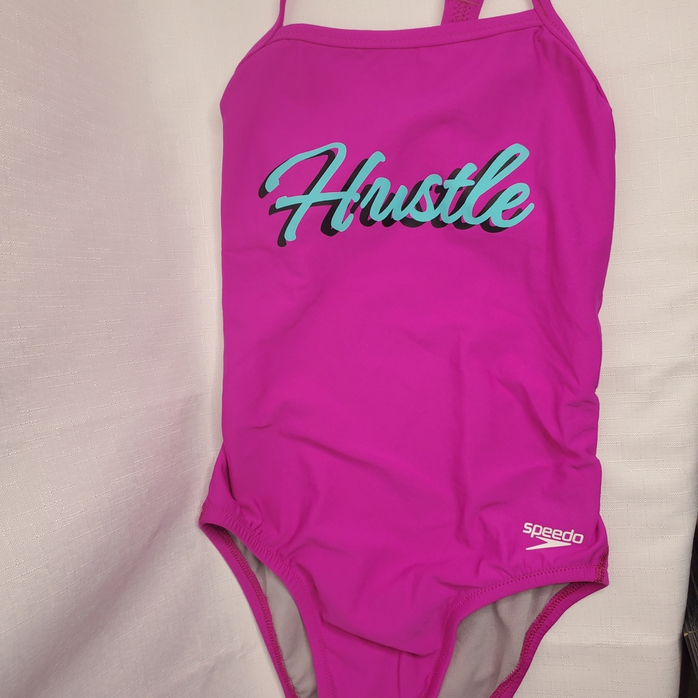 Speedo Vibrant Pink Swimsuit